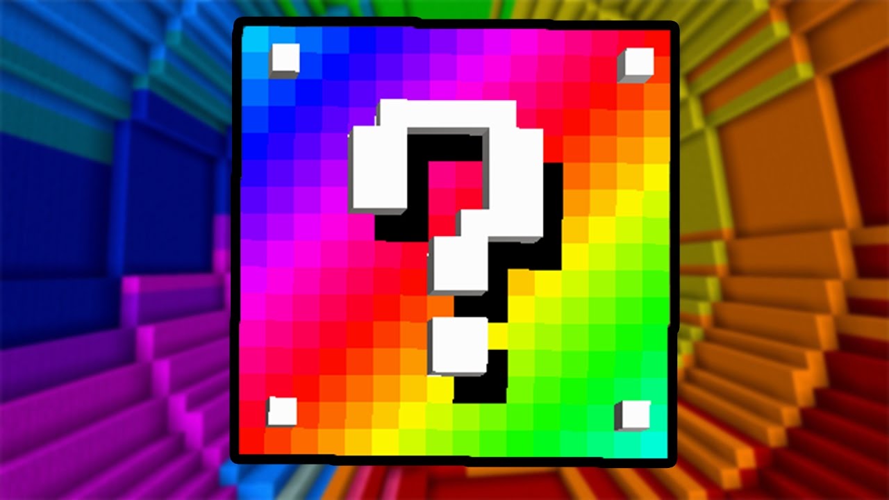 RAINBOW LUCKY BLOCK CHALLENGE PO POLSKU - MINECRAFT - FLOTHAR I DIABEUU