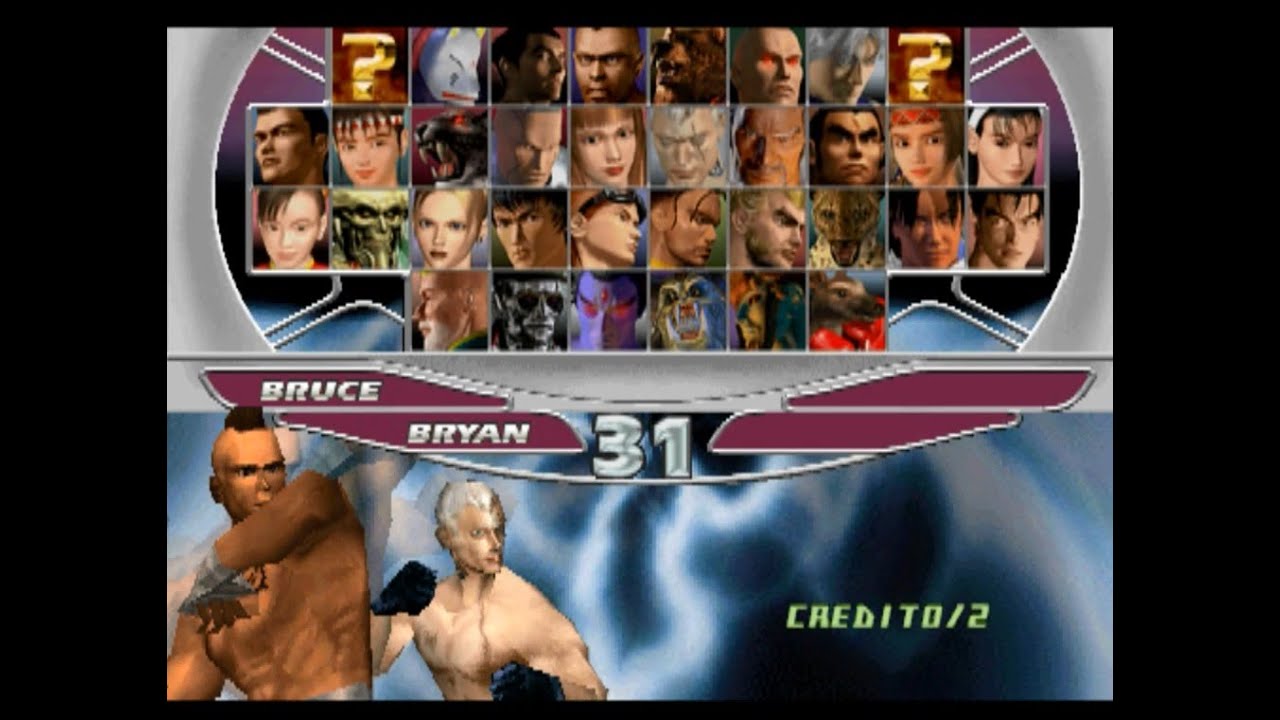 철권 태그 토너먼트1 컴까기 브라이언&브루스 - Tekken tag tourment1 (TTT1) Bryan&Bruce