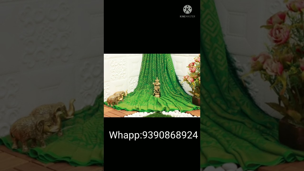 Copper chiffon Brasso Sarees ll
