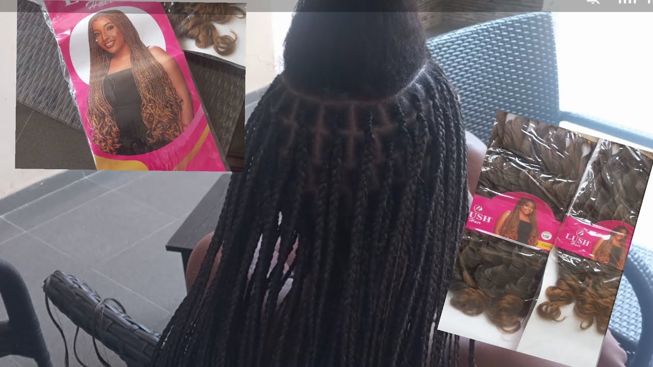 How to make French curls // Tutorial video @lushhairnigeriaofficial