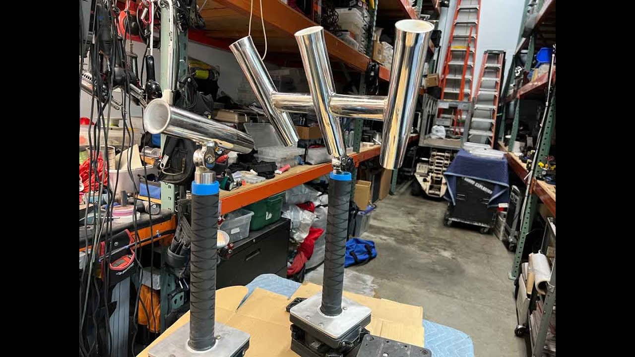 Aluminium Custom Rod Holder for Scotty Down Rigger Mount