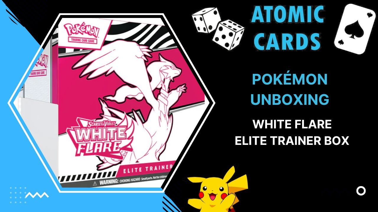 Pokémon Unboxing - Scarlet & Violet White Flare Elite Trainer Box