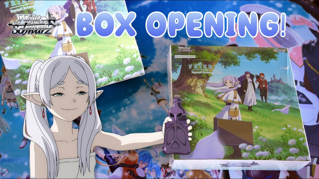 Weiss Schwarz Frieren Booster Box Opening