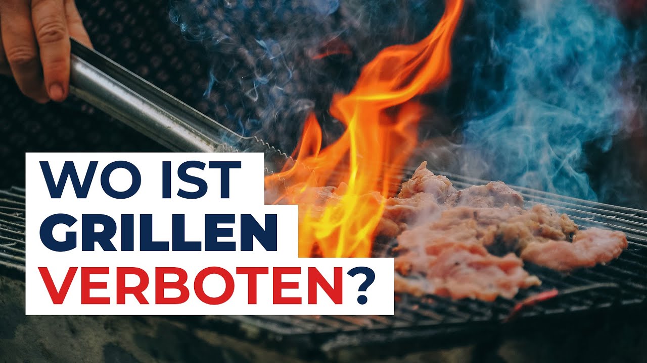 Darf ich auf dem Balkon grillen? Wo darf ich grillen? Wo ist grillen verboten?