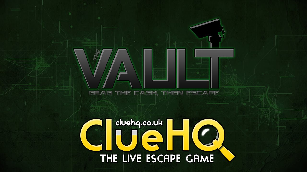 The Vault - Clue HQ - The Live Escape Game