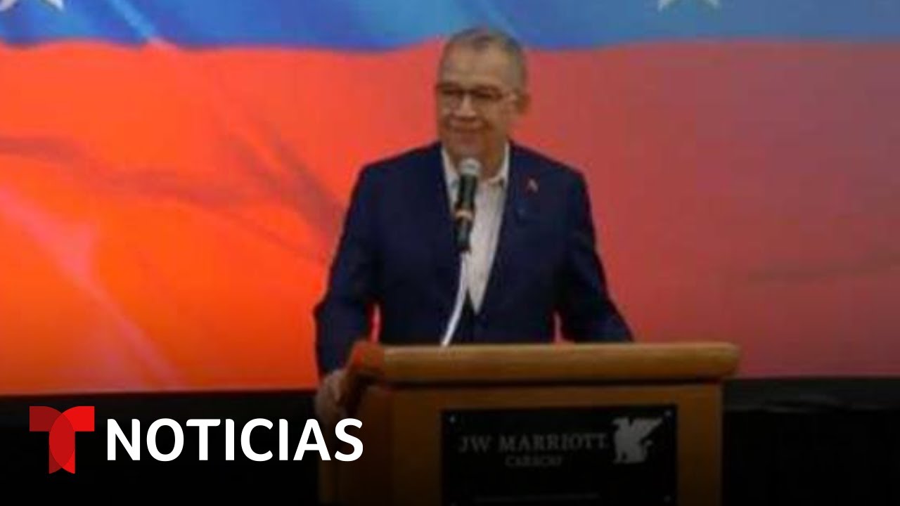 EN VIVO: Habla el político venezolano excarcelado que estuvo en el discurso de Trump