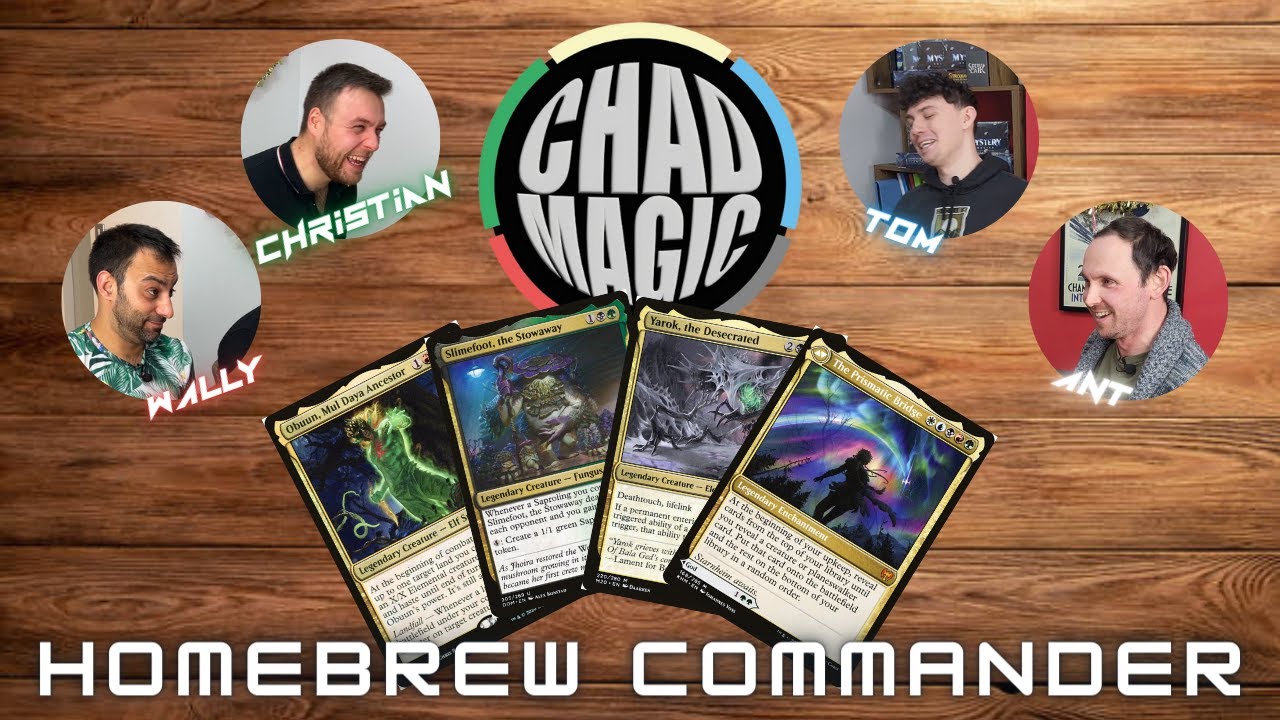 Homebrew Commander Showdown, UNBELIEVEABLE Ending! OBUUN v SLIMEFOOT v YAROK v THE PRISMATIC BRIDGE!