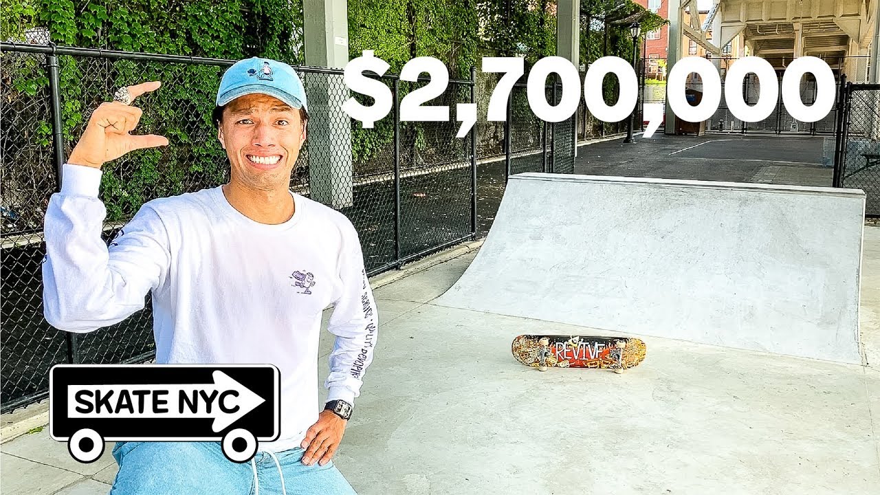 This TINY Brooklyn Skatepark Costs $2.7 Million Dollars!