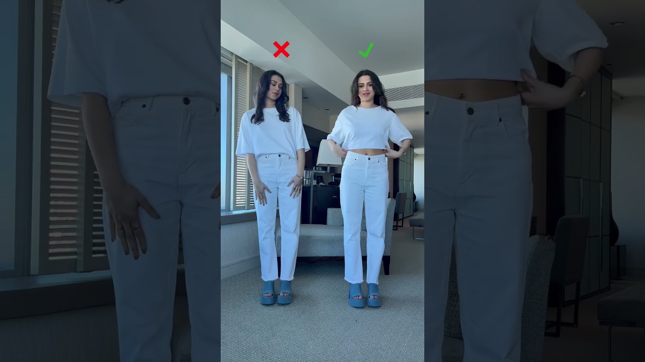 BEST T-SHIRT hacks for SPRING/SUMMER girls! 👀😍 Daily #shorts about #fashionhacks #fashioninspo