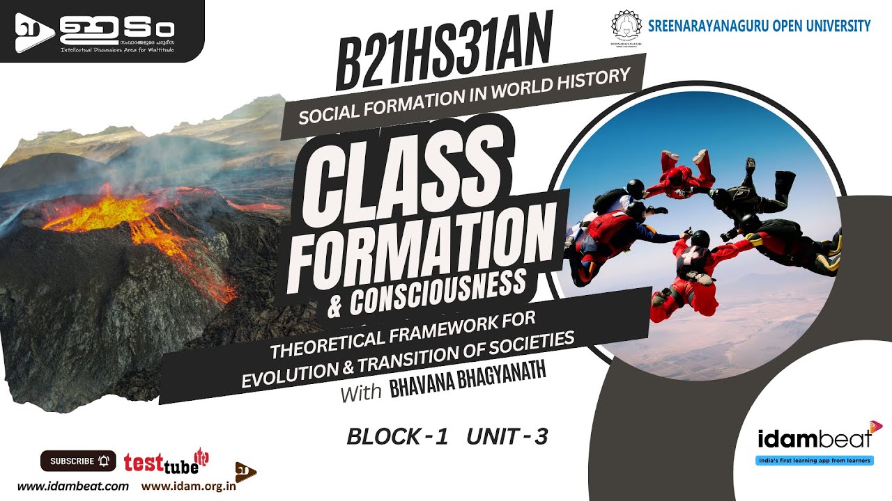 CLASS FORMATION AND CONSCIOUSNESS | THEORETICAL FRAMEWORK | SOCIAL FORMATION IN WORLD HISTORY | SGOU