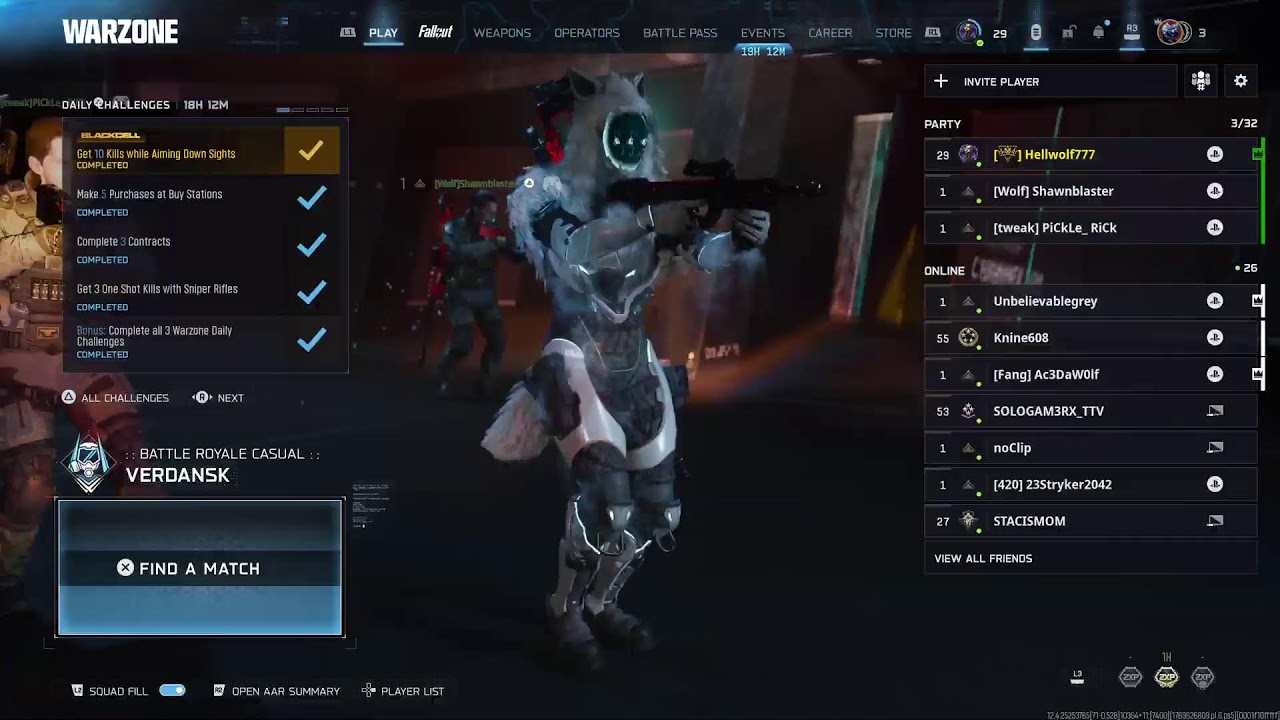 Running with the wolves