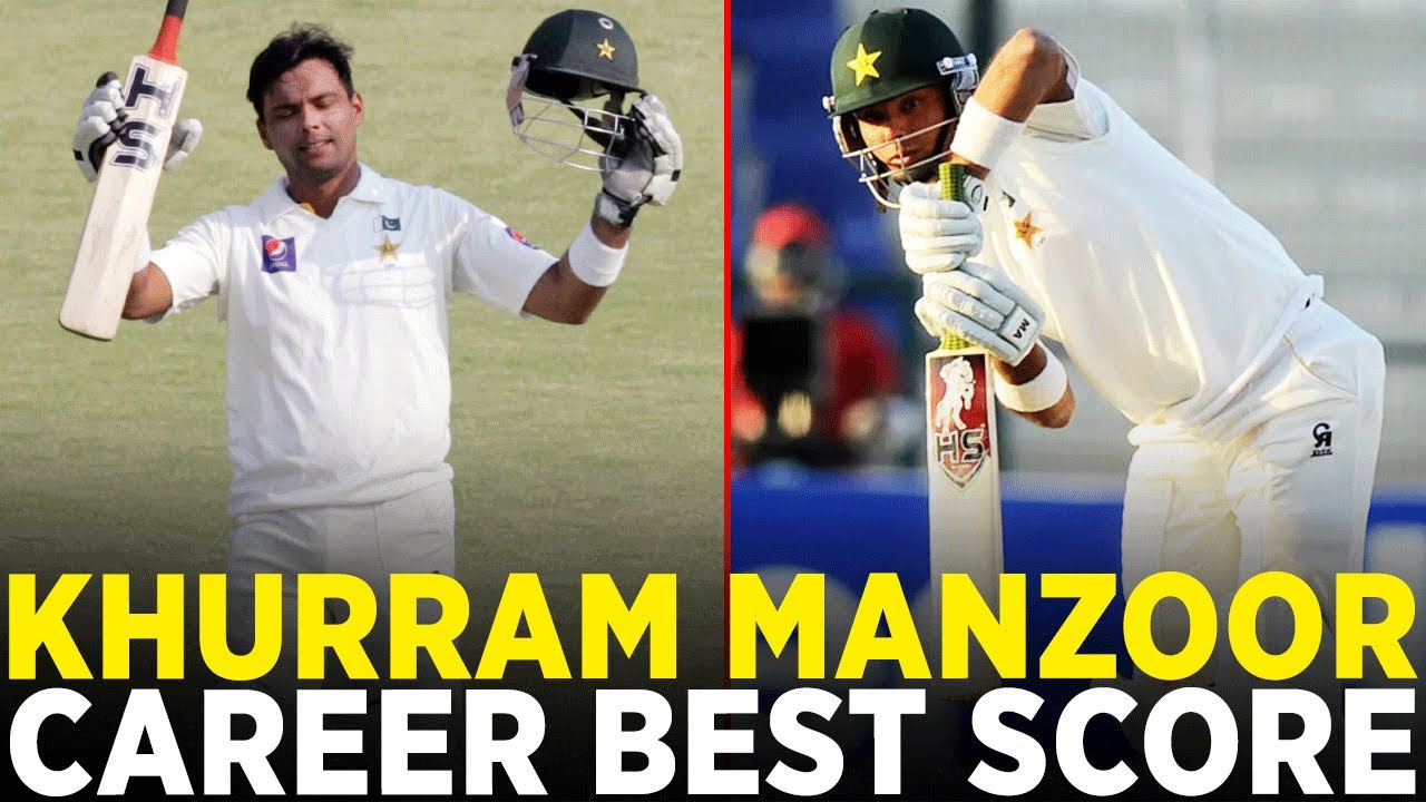 Khurram Manzoor's Career-Best Score of 1️⃣4️⃣6️⃣ Runs, 2013 | Pakistan vs South Africa | M8B2A