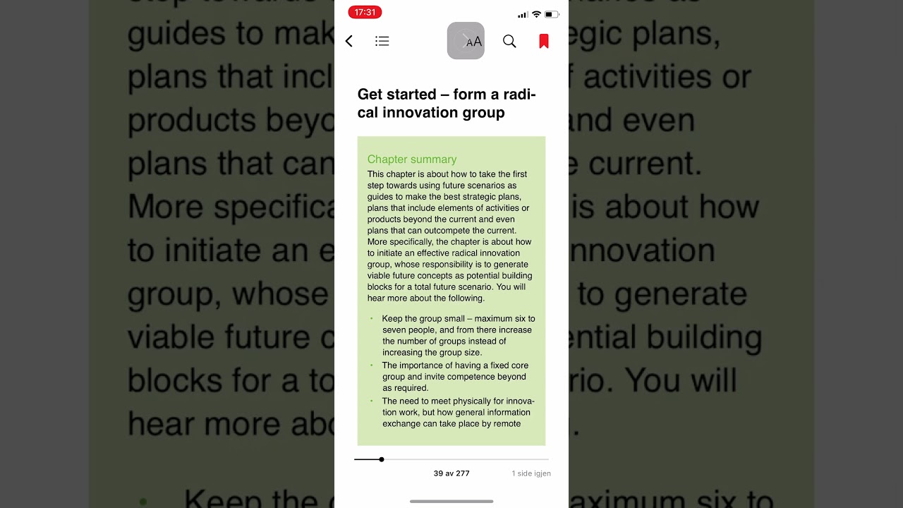 Innebygget opplesning p&aring; iPhone
