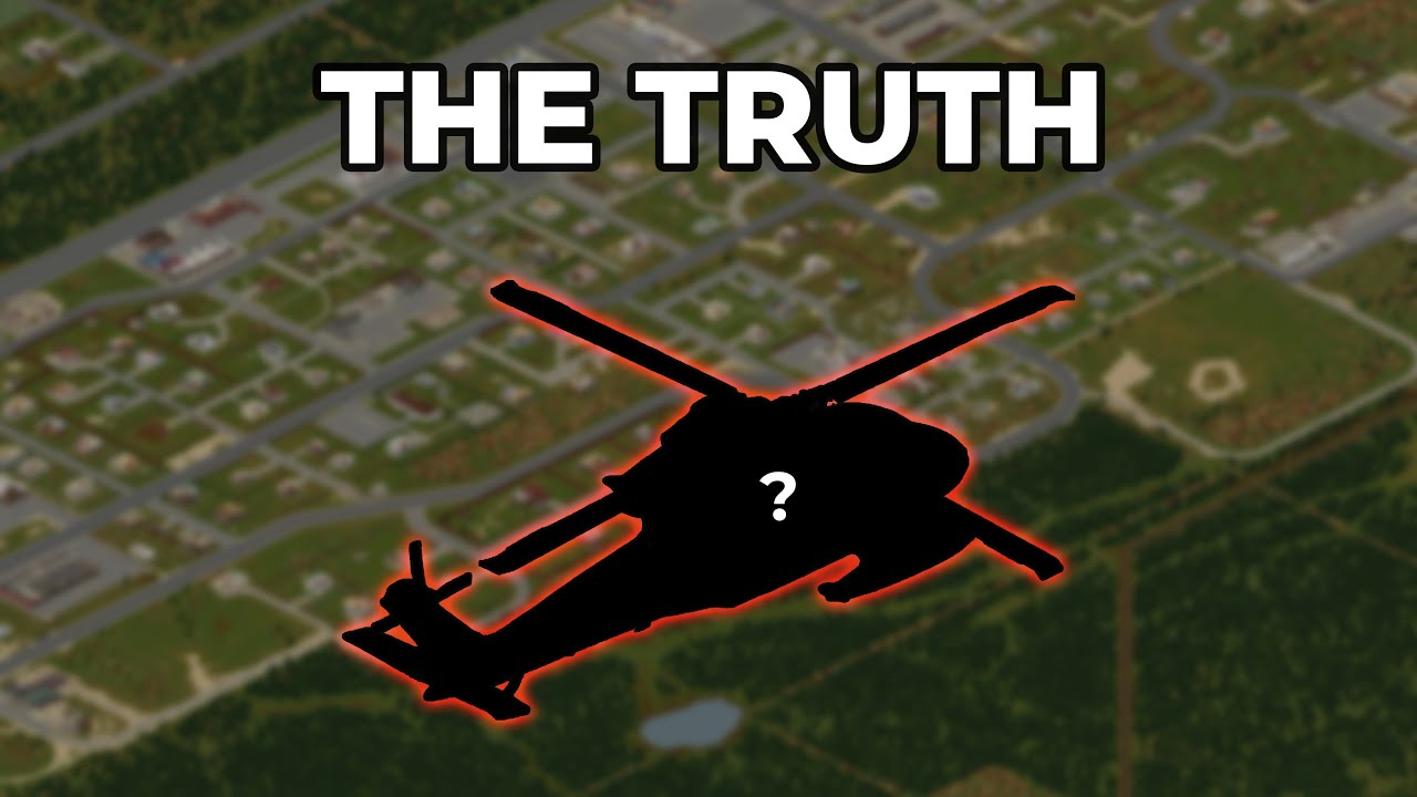 Who is behind The Helicopter Event in Project Zomboid?