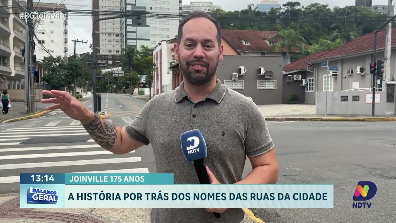 Joinville 175 anos: a história por trás dos nomes das ruas da cidade