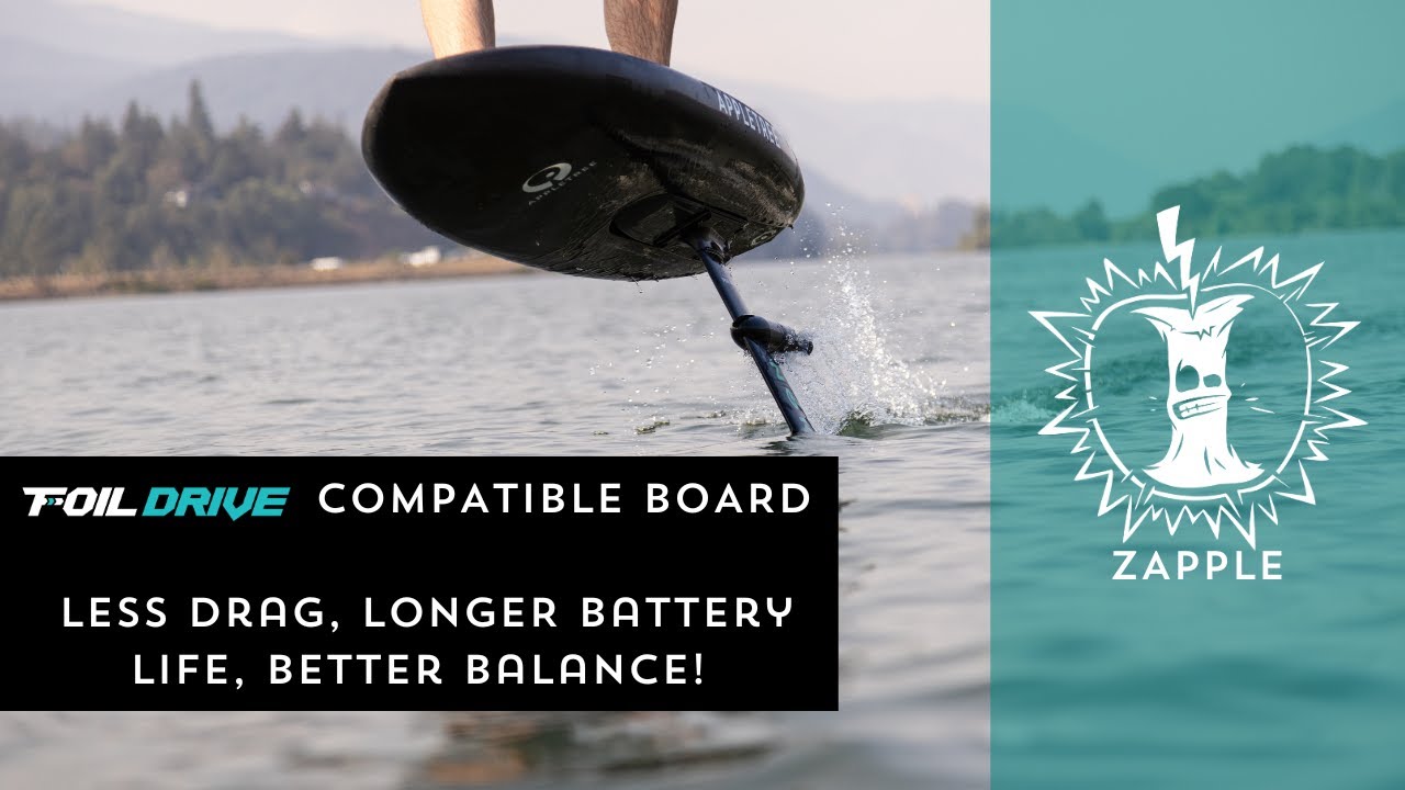 Introducing the Zapple: Trench Foil Board Designed for Foil Drive!