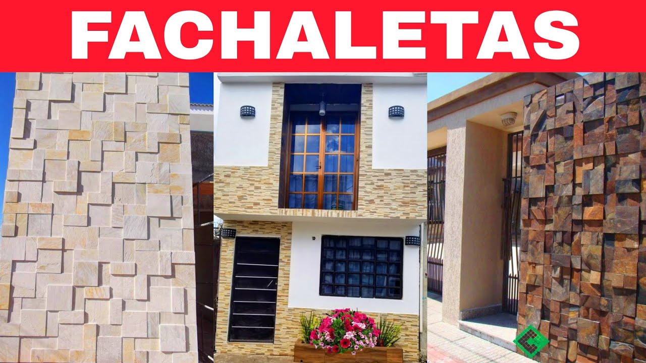 Ideas FACHALETAS PARA EXTERIORES | fachadas para la casa