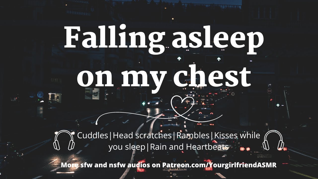 ASMR| Sleep Baby ❤️ [Sleepaid][Cuddles][Kisses] [Rambles][Rain and Heartbeats][Girlfriend Roleplay]