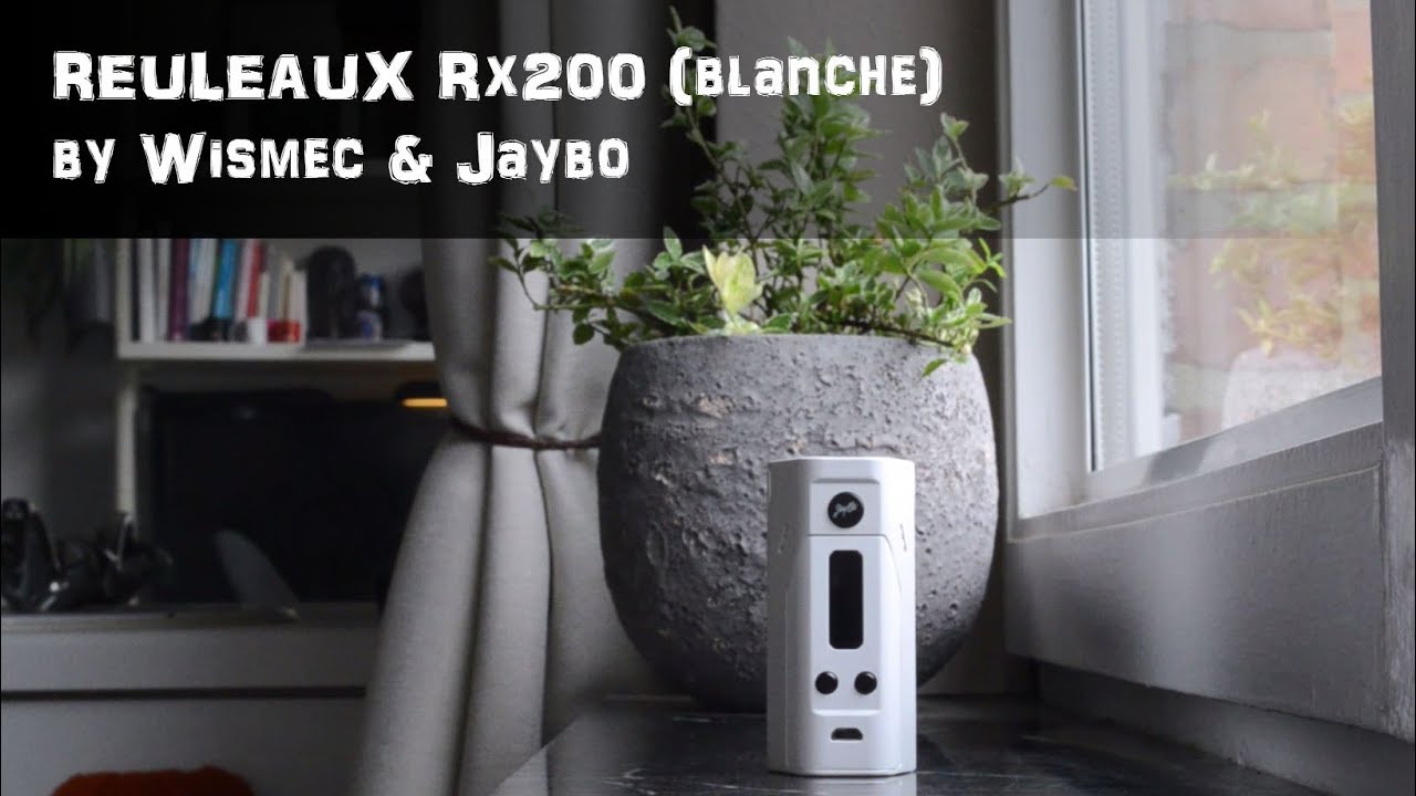 WISMEC Reuleaux rx200 blanche / white