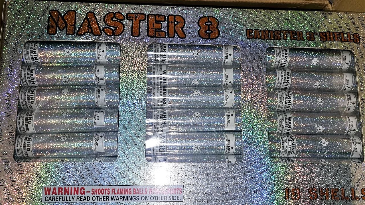 Master 8 Canister Shells 🔥 (Must Watch) 