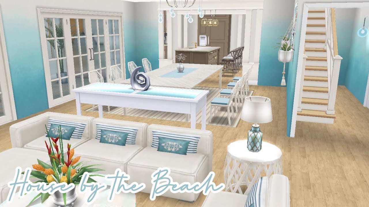 the sims freeplay | beach haven home 🏖☀️ | mini sims