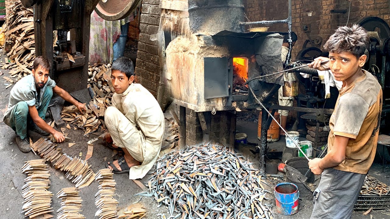 Amazing Process of Making Hooks / Hook production