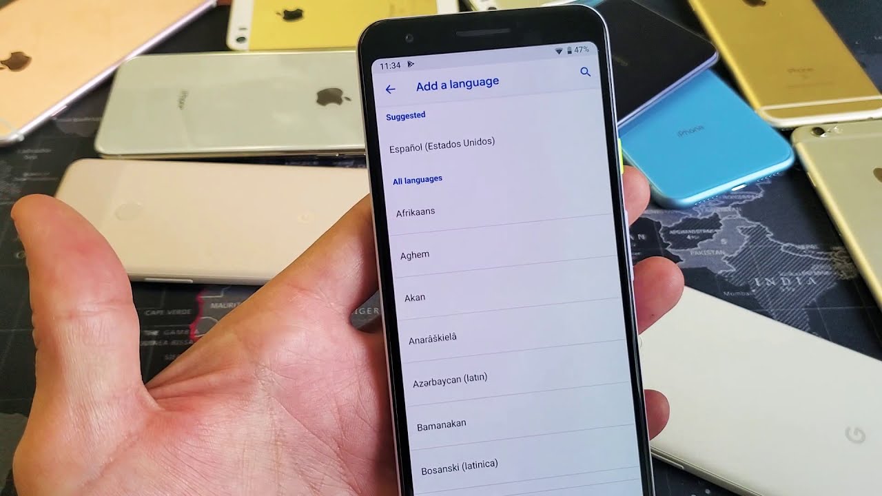 Google Pixel 3a / 3a XL: How to Change Language (Stuck in Another Language?)