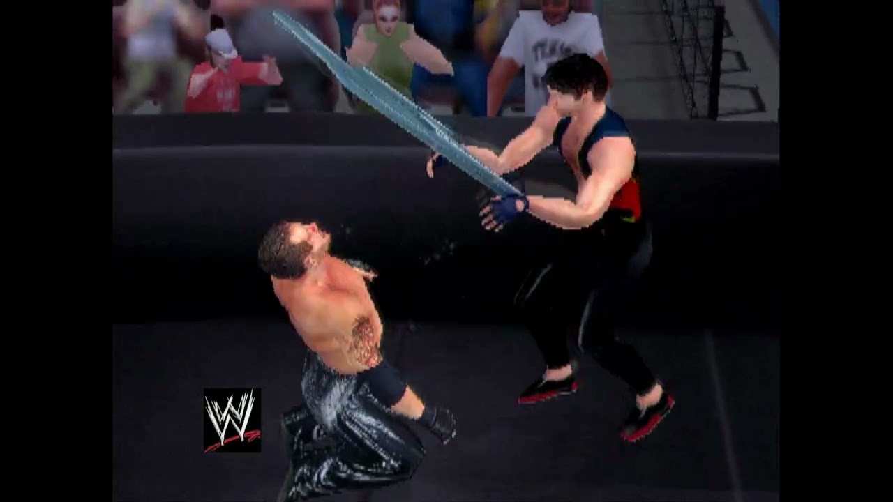 WWE Smackdown sym ps2 game RAW DDP vs BoyL TLC 2003 part 2
