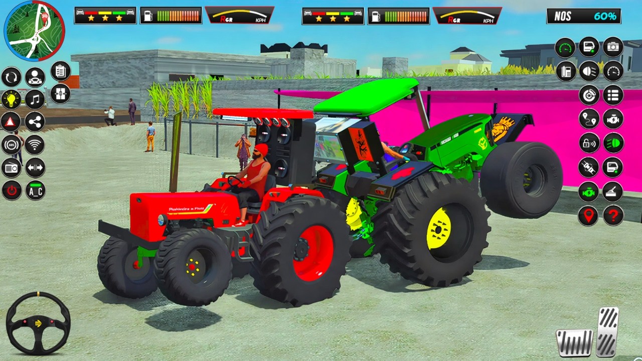 Indian Tractor Driving 3D Gameplay | Become a Professional Tractor Driver