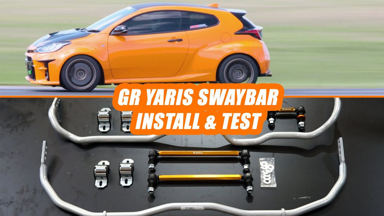 GR Yaris Swaybar Install and Test - Day Job Yaris Ep6
