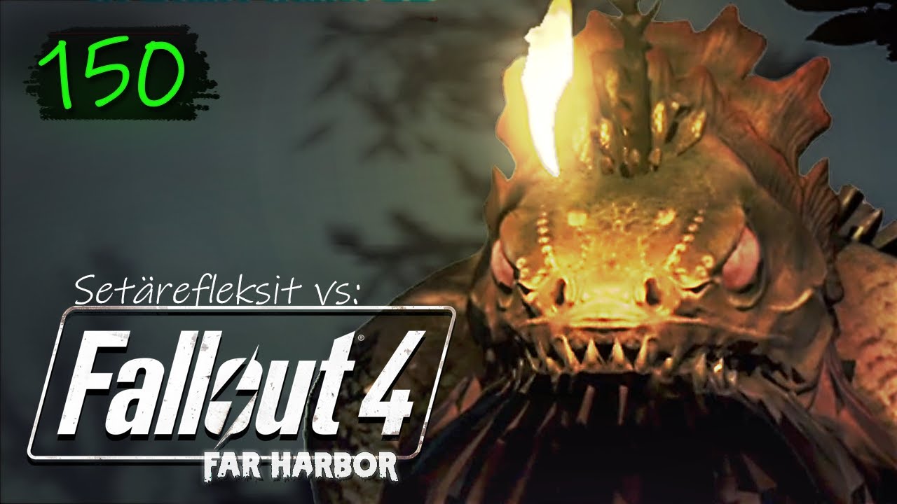 150 - Shoki Poslino ja liskojen y&ouml; | Set&auml;refleksit vs. Fallout 4 (Very hard, kaikki harjat)