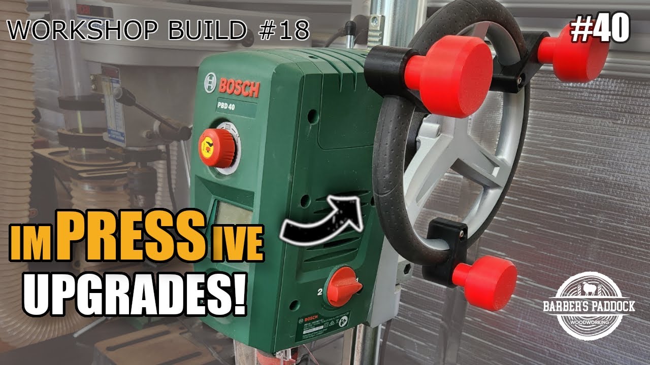 ImPRESSive upgrades for my drill press