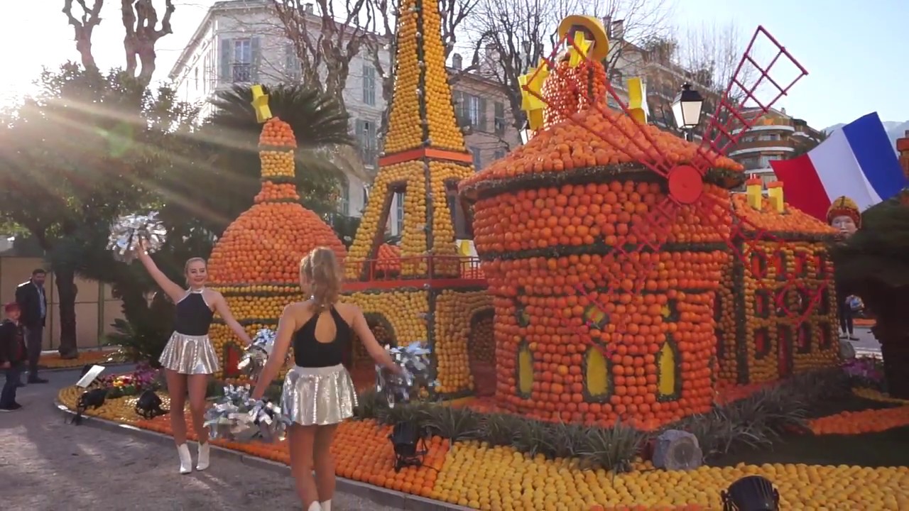 Zespół Sukces w Menton 2017 Festiwal Cytryn- Francja