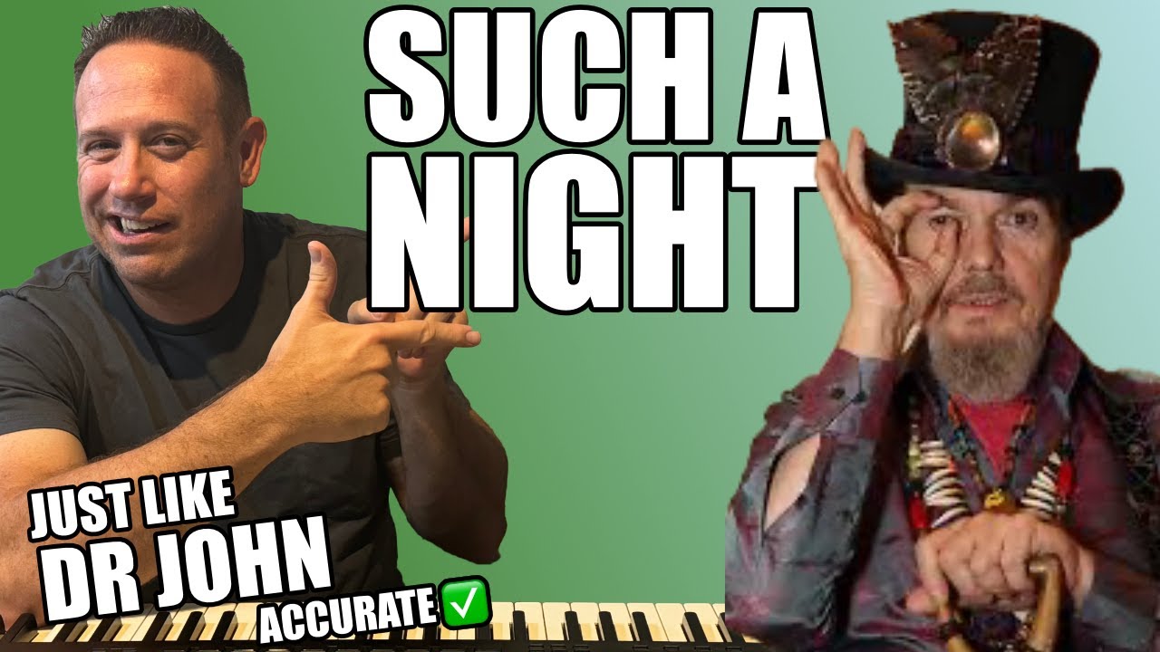 Learn To Play Piano | Such A Night - Dr John | Accurate Lesson | Easy Tutorial