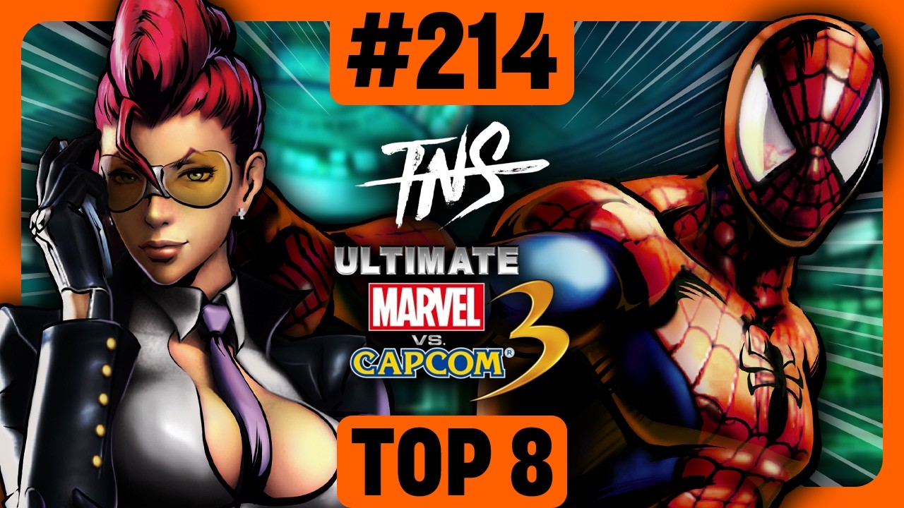 TNS UMVC3 #214 ТОП-8 (Человек-паук, Си. Вайпер, Хаггар) Турнир Ultimate Marvel vs. Capcom 3