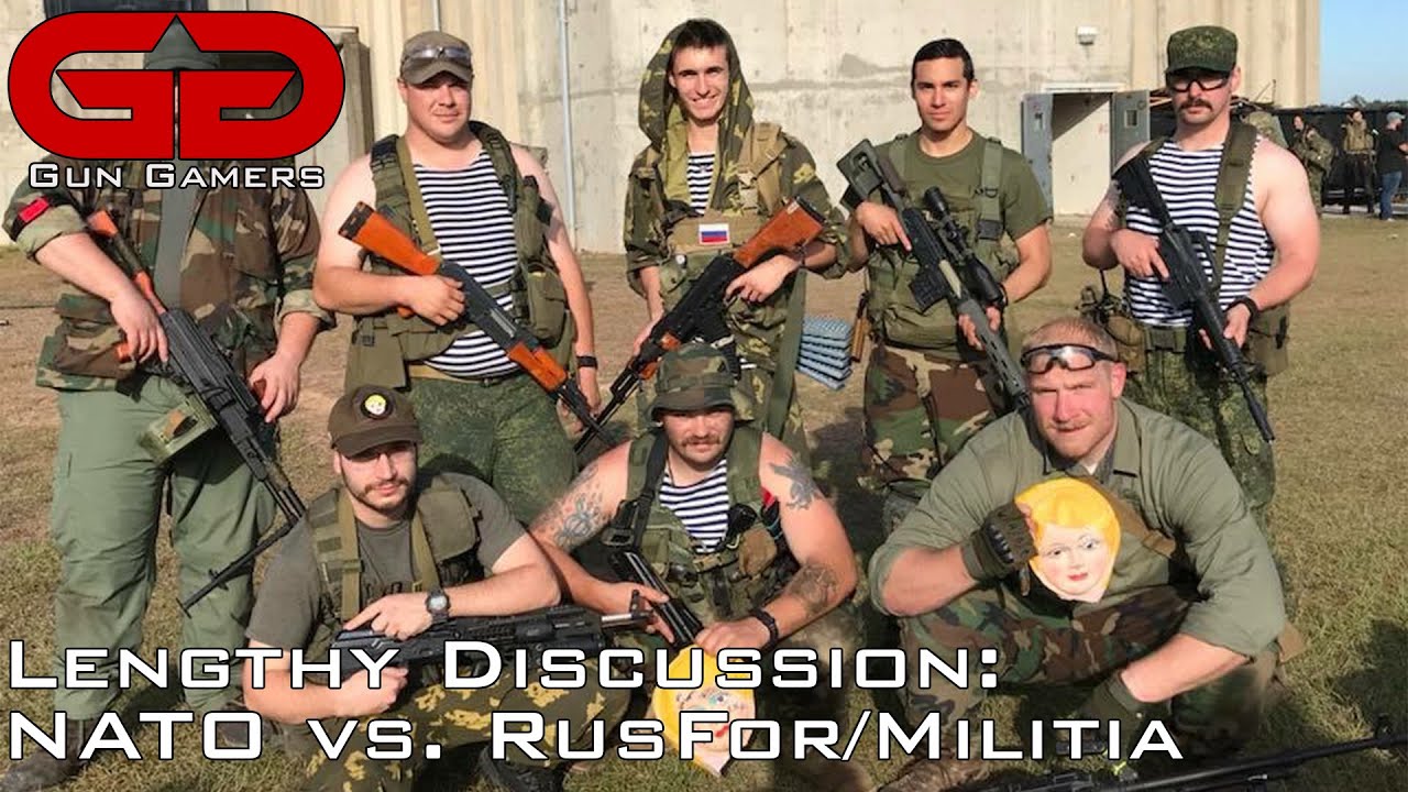 Lengthy Discussion: Comparing NATO and RUSFOR/Militia at MilSim West