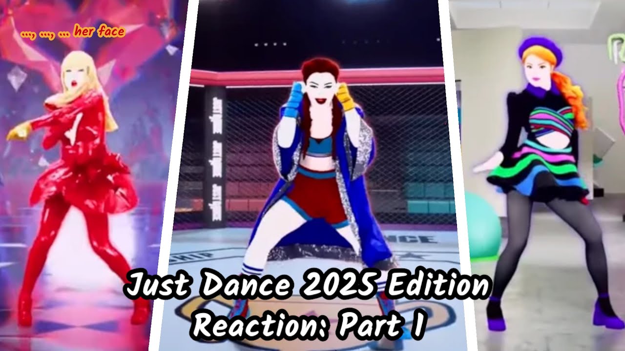 POKER FACE IS HERE!!! | Just Dance 2025 Edition Reaction (Part 1)