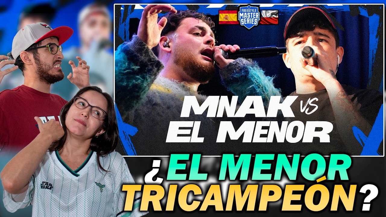 🤯 ¡EL MENOR JUEGA SOLO! - COLOMBIANOS REACCIONAN a EL MENOR vs MNAK [FMS CHILE 2026]