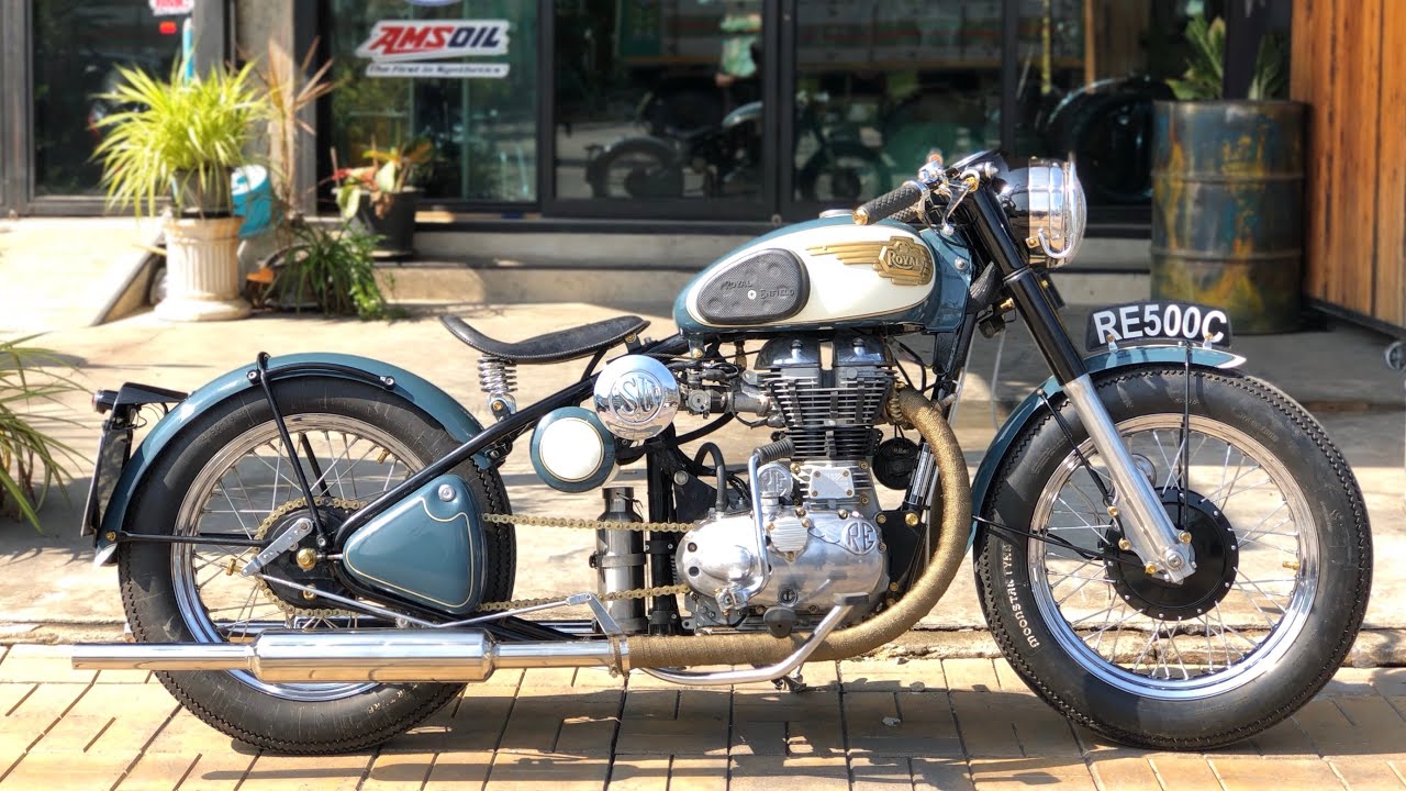 Royal Enfield 500 Custom by OK EASY SHOP