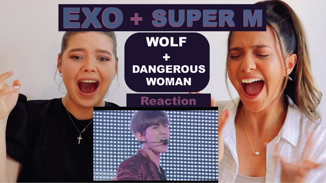 EXO WOLF ВЖИВУЮ В ЯПОНИИ + SUPER M DANGEROUS WOMEN | РЕАКЦИЯ!!