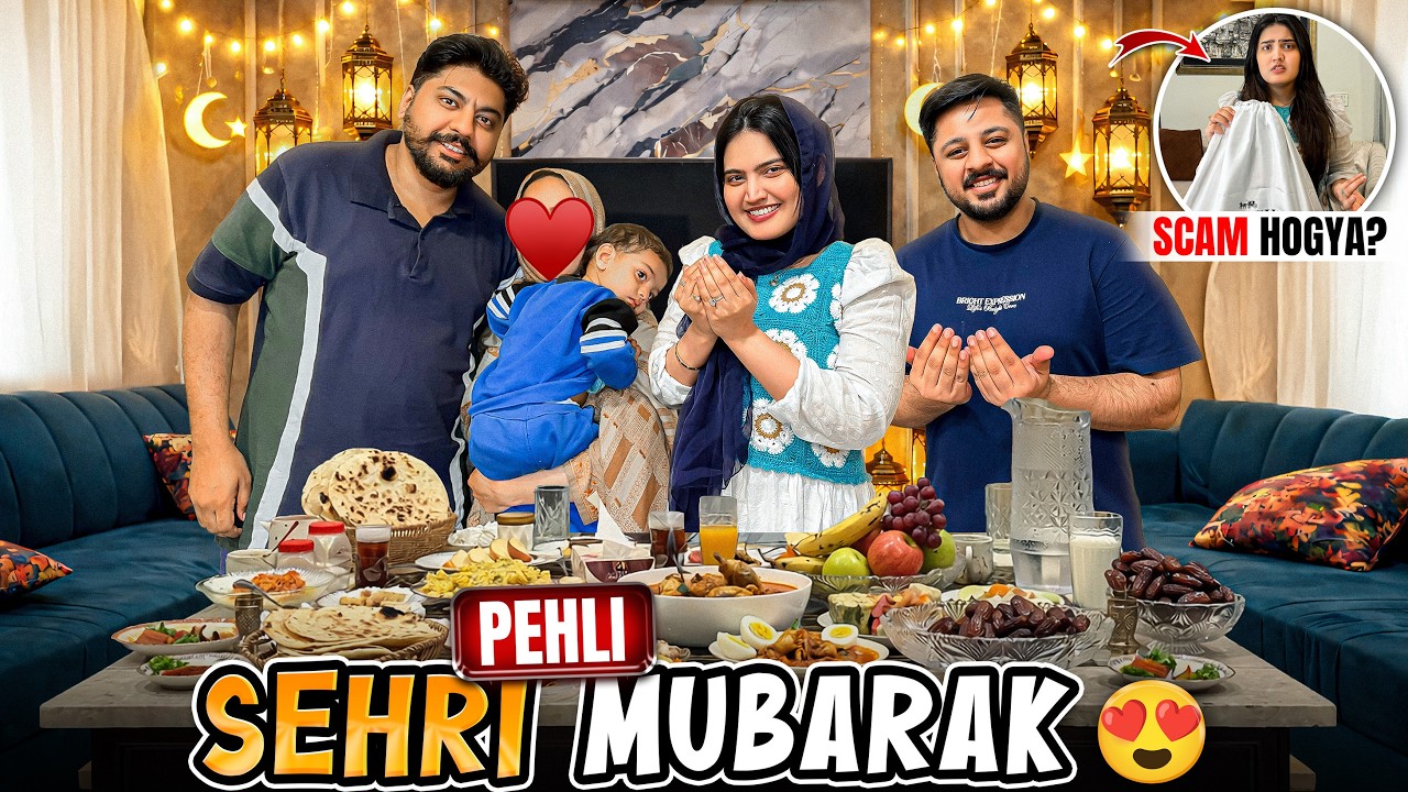 ANAVIYA KI PEHLI SEHRI WITH FAMILY 😇 | Mery Sath Scam Hogya? 😭 | Areeb & Bhai Ny Bht Roast Kea 😡