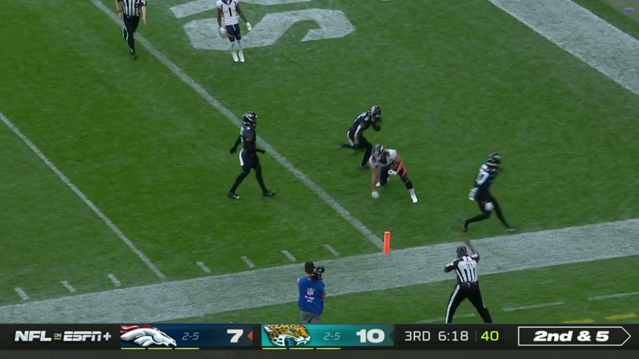 Greg Dulcich shines on 98 yard Broncos TD drive