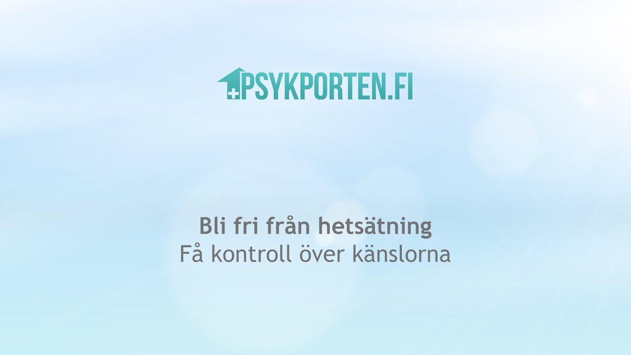 Bli fri fr&aring;n hets&auml;tning: F&aring; kontroll &ouml;ver k&auml;nslorna