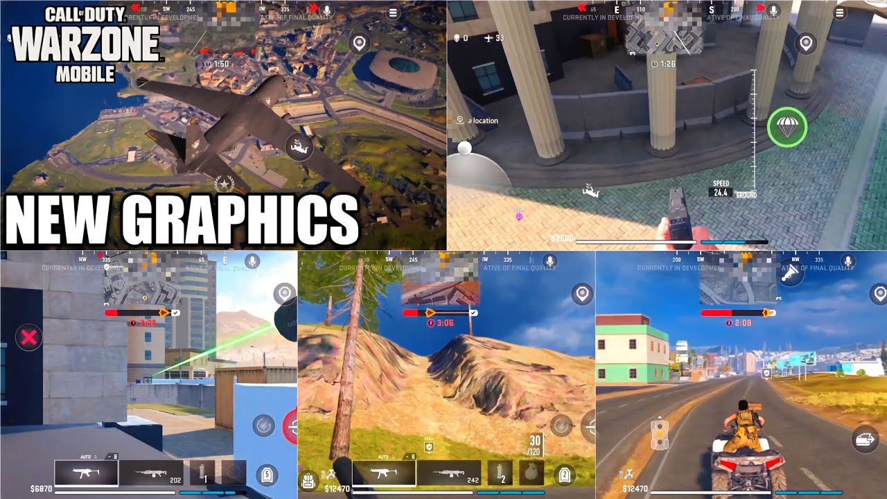 New Warzone Mobile Verdansk Map Updated Graphics - Full Gameplay