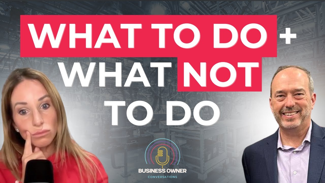What I Wish I Knew Before Buying a Family Business! | Business Owner Conversations
