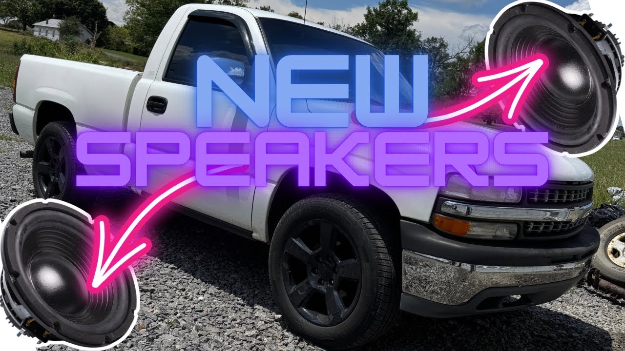 How to replace door speakers in a 99-06 Chevy truck.