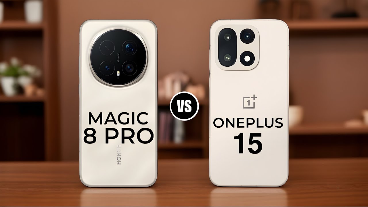 Honor magic 8 Pro vs OnePlus 15