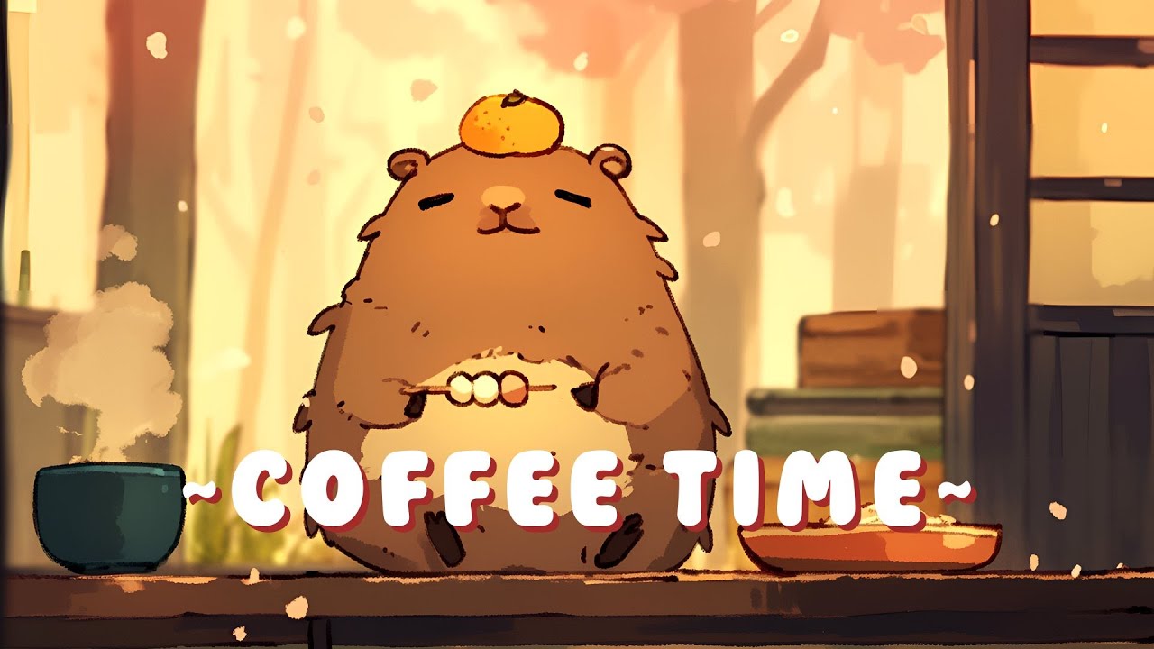 [Full Hour] Capybara Beats & Lofi | Cozy Beats for Relaxation 🦫 🎧 ✨ | High Quality