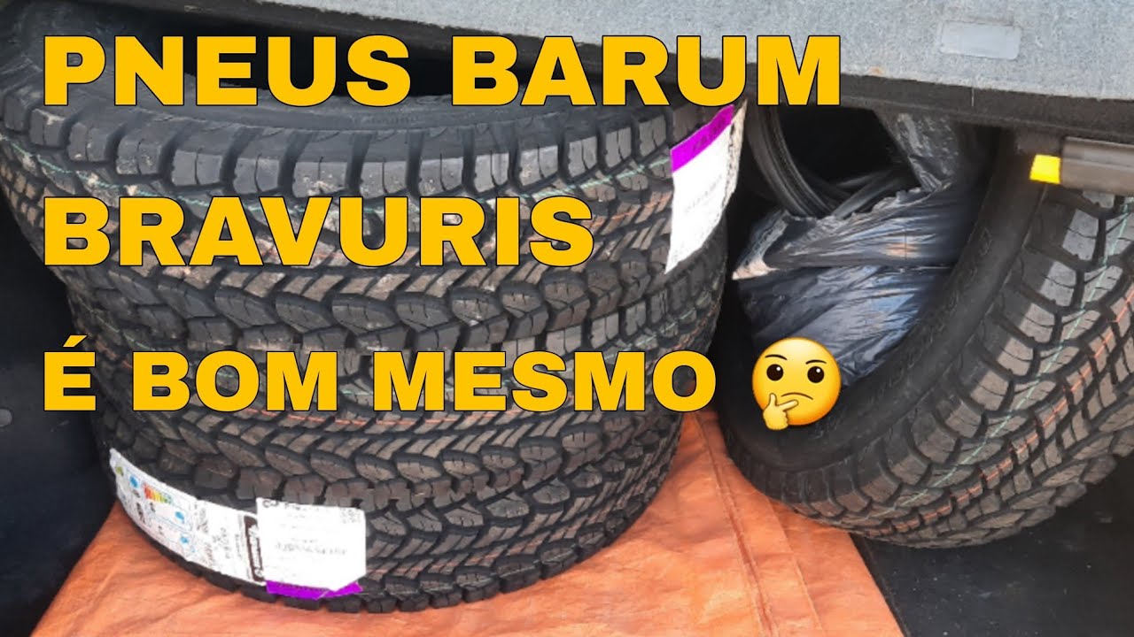 PNEUS BARUM BY CONTINENTAL BRAVURIS  AT É BOM MESMO????