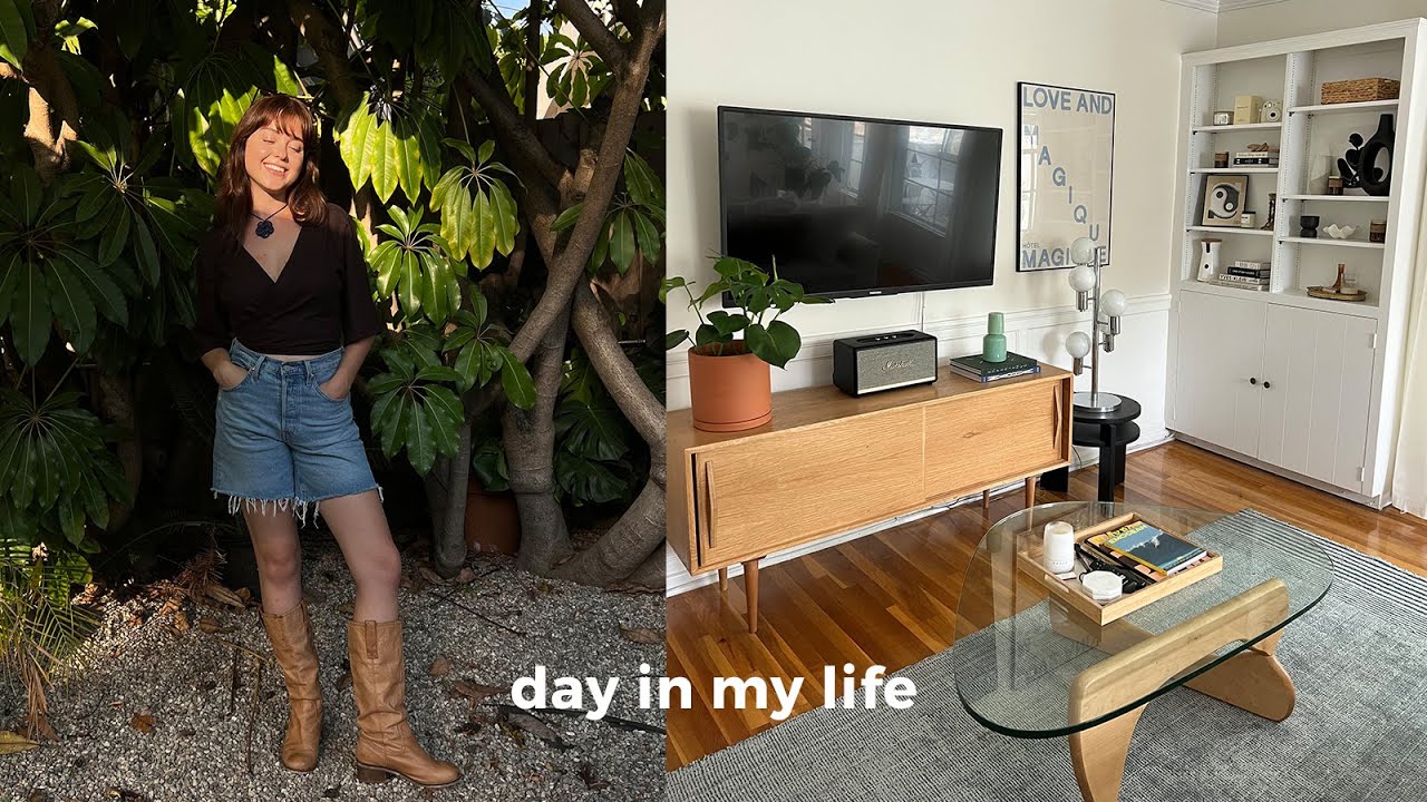 vlog: advice on living alone, new rug, + buffalo cauliflower wraps